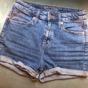 High waisted stretch wild fable jean shorts